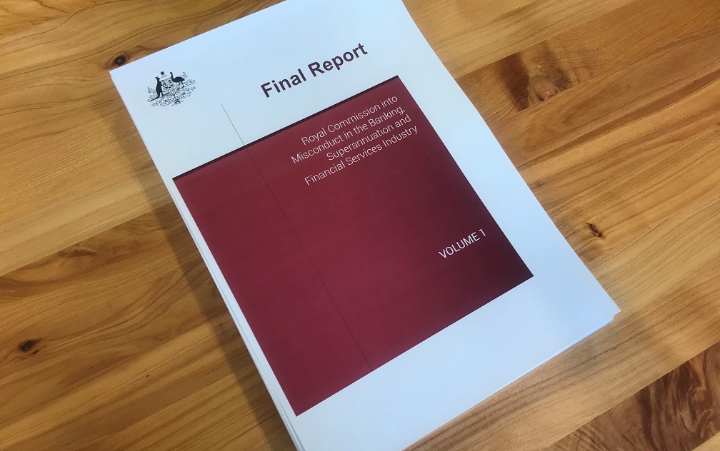 royal banking commission report